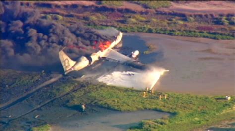 Military Plane Crashes In Southern California