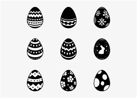 Easter Eggs - Easter Egg Svg Transparent PNG - 600x564 - Free Download