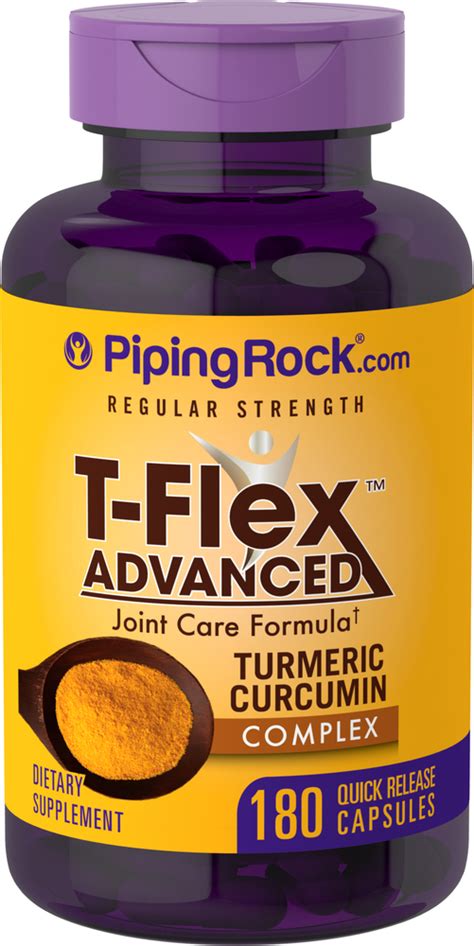 T Flex Advanced 800 Mg 180 Capsules Pipingrock Health Products