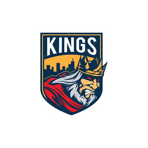 Kings Logo Mascot Vetor Premium