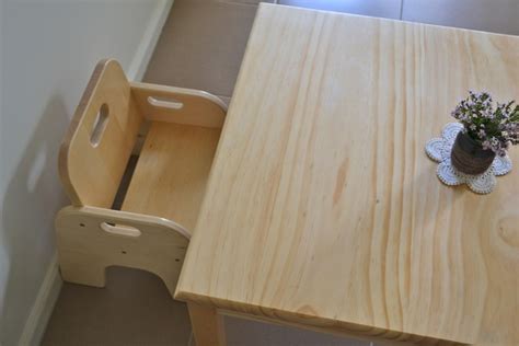 Montessori Weaning Table And Chair I Decoration Ideas