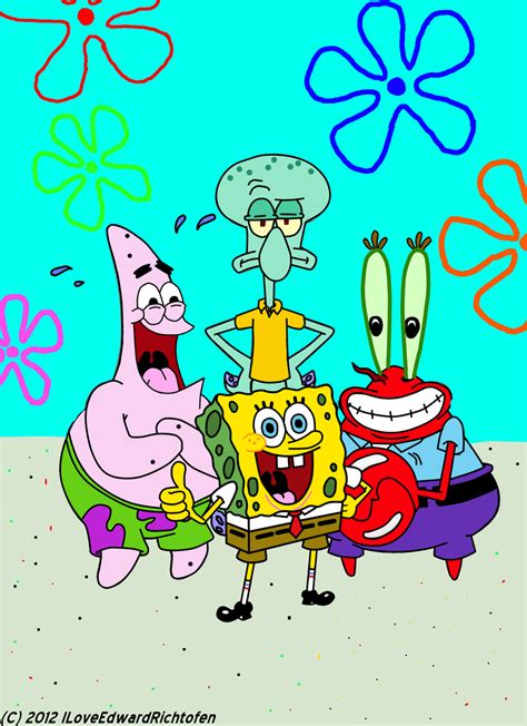 20 Gambar Kartun Spongebob Keren 3d Spongebob Spongeb