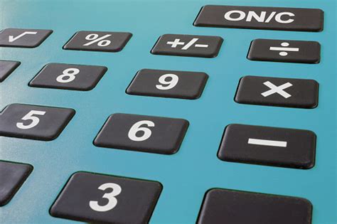 What is closing stock price? Close Up Macro Shot Of Calculator Savings Calculator ...