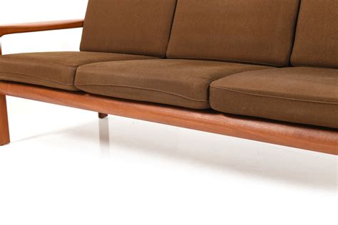 Sven Ellekaer Three Seater Sofa In Teak By Komfort Room Of Art