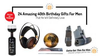 24 Amazing 40th Birthday Ts For Men That He Will Definitely Love