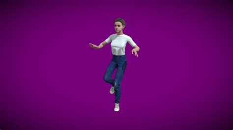 animated woman hip hop dancing 3d model by lasquetispice [4e5c42b] sketchfab
