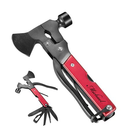 Custom 15 In 1 Multitool Axe Hammer Knife Multi Tool Tools Etsy