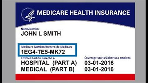 Medicaid Card Number Medicare Mailed Most New Identification Cards