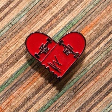 Repost Pinfirmary New Stock The Broke Pin In Red Never Lasts Long
