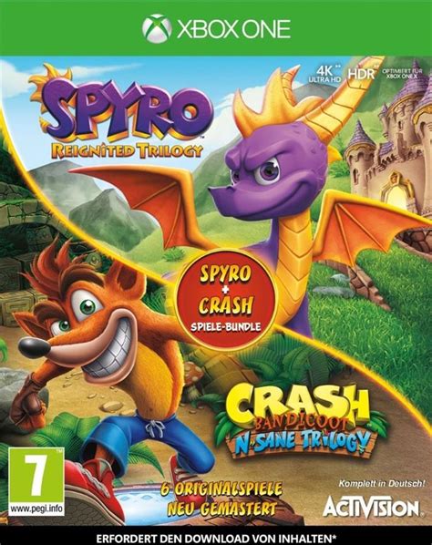 Spyro Crash Remastered Spiele Bundle Cedech