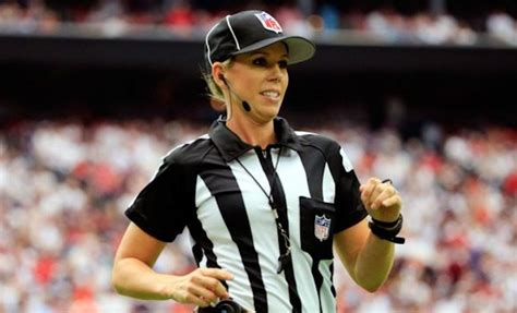 First Female Nfl Referee Sarah Thomas Wants To Be Great