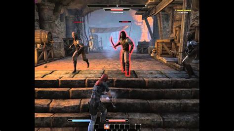 The Elder Scrolls Online Combat Gameplay Beta YouTube