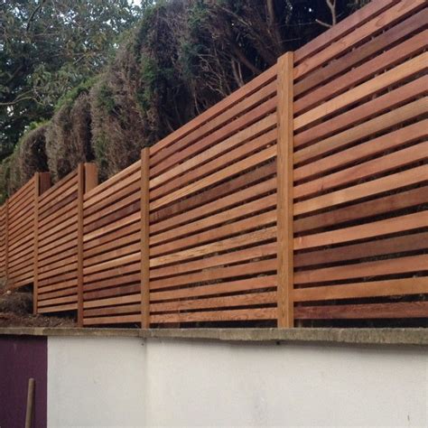 Western Red Cedar Battens Cedar Fence Fence Panels Slatted Fence Panels