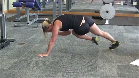 Plank Alternating Knee To Elbow Youtube