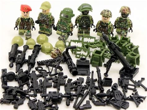 6 Camouflage Soldaten Minifiguren Kaufen Auf Ricardo