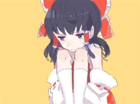 Safebooru 1girl Archived Source Bangs Bare Shoulders Black Eyes Black