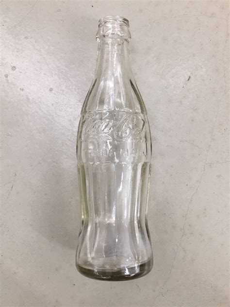 glasflasche coca cola aus 1961 dudlerei