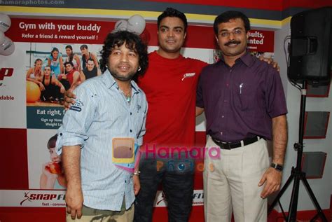 Kailash Kher At The Launch Of Snap 24 7 Gym In Malad Near Croma On 29th March 2010 Kailash