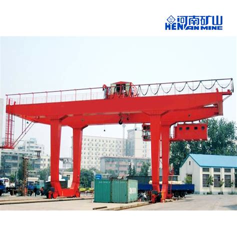 Mg Type 100 Ton Rail Mounted Gantry Crane Price China Rail Mounted