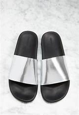 Pictures of Silver Metallic Slides