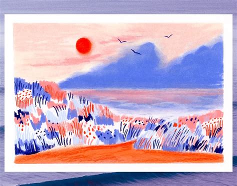 feast your eyes on alexia winterhalter's soothing landscapes • art