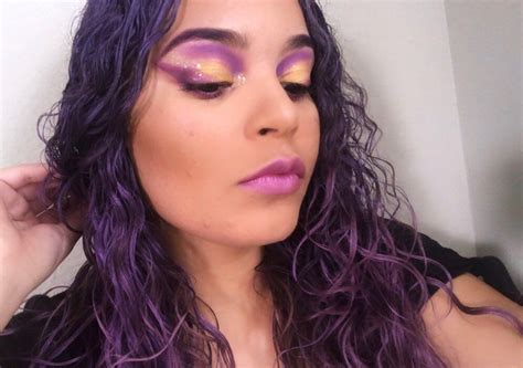 Karelis Santiago On Instagram “maquillaje Transversal Hoy El Color Protagonista Es El Violeta💜💜