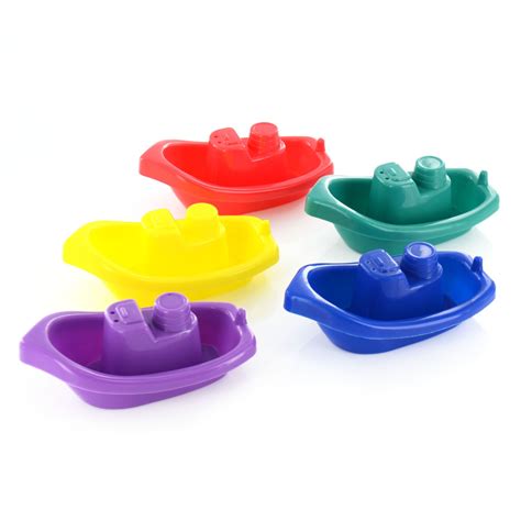 5 Pack Bath Toy Boat Floating Boat Water Play Kid Children Baby Toddler
