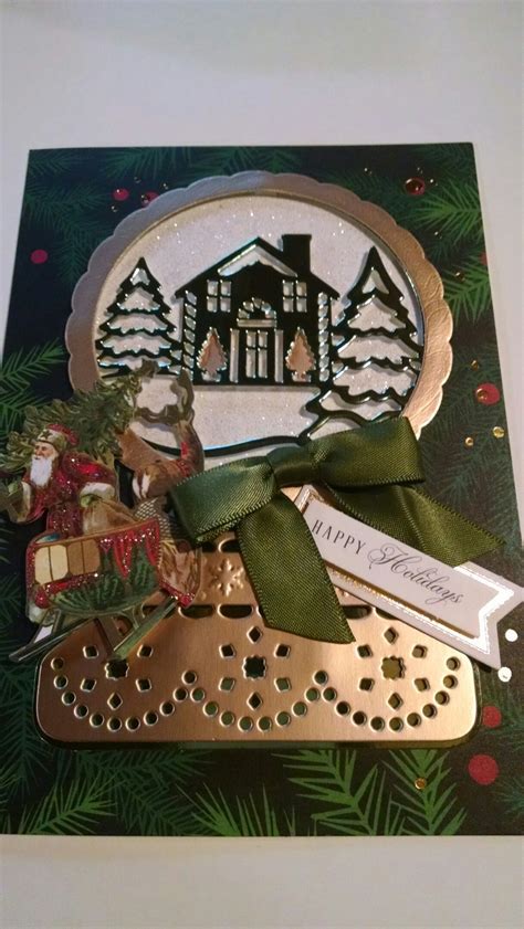 It is perfect for friends, family, teachers, and coworkers. Pin by Shelly Kassa on snow globe cards | Christmas cards, Snow globes, Christmas