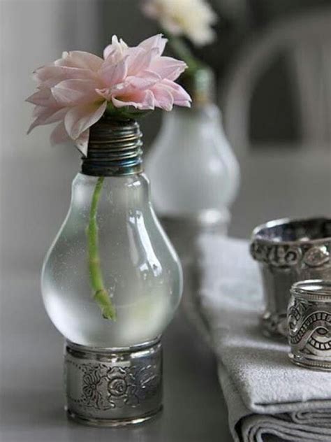 Bulb Recycle Diy Light Bulb Light Bulb Vase Recycled Light Bulbs