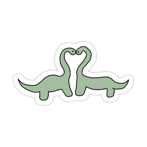 Cute Dinosaurs Sticker For Sale By Itssav9 Dinosaur Stickers