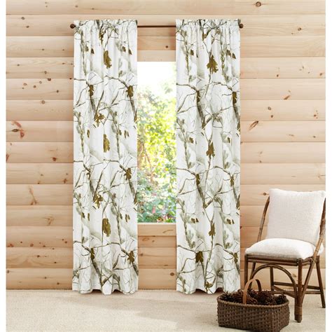 Realtree Hidden Branches Curtain Panel Set Of 2 80x84