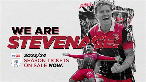 202324 Season Tickets On Sale Now News Stevenage Football Club
