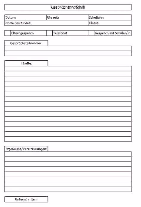 Protokoll vorlage kostenlos für word und pdf. 5 Gesprachsnotiz Messe Vorlage - SampleTemplatex1234 ...