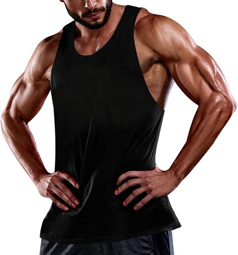 Mens Stringer Bodybuilding Gym Tank Tops Workout Fitness Vest Sportswear Uk Clothing