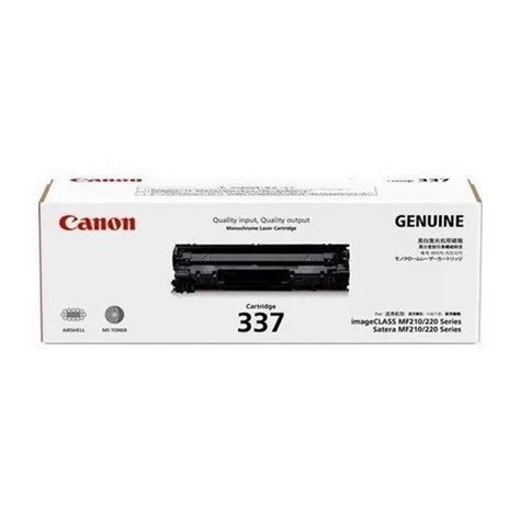 Imagerunner Black Canon Toner Cartridges 337 For Laser Printer At Rs