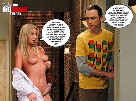 Post Fakes Jim Parsons Kaley Cuoco Penny Sheldon Cooper The Big Bang Theory