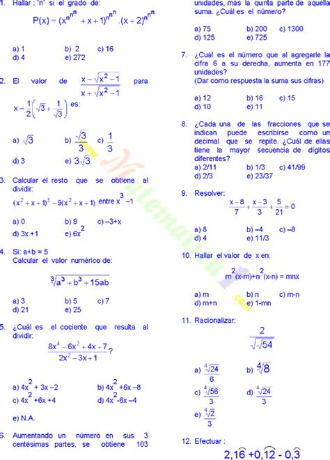 MatemÁticas 100 Problemas Resueltos De Segundo De Secundaria Pdf