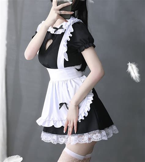 sexy cosplay maid costume anime women french maid outfit etsy