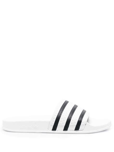 Adidas Adilette White Slides Farfetch