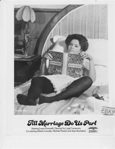 Laura Antonelli Sexy Lady Vintage Photo Till Marriage Do Us Part
