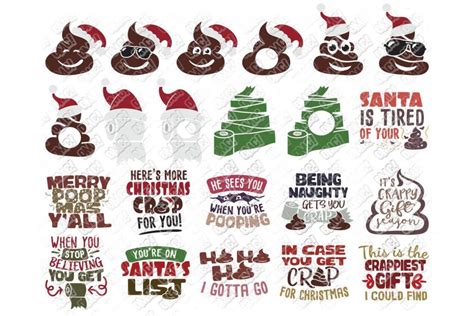 Christmas Toilet Paper SVG In SVG DXF EPS PNG OhMyCuttables