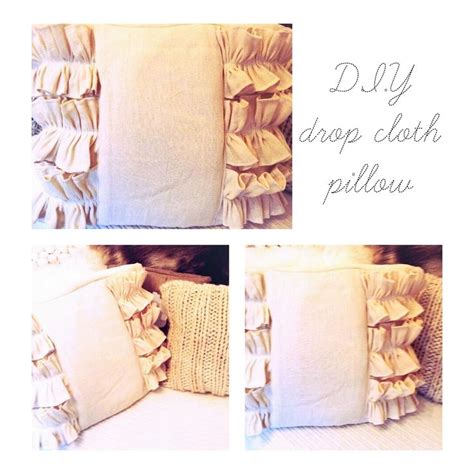 Ruffled Pillow Tutorial Pillows Homemade Pillows Ruffle Pillow