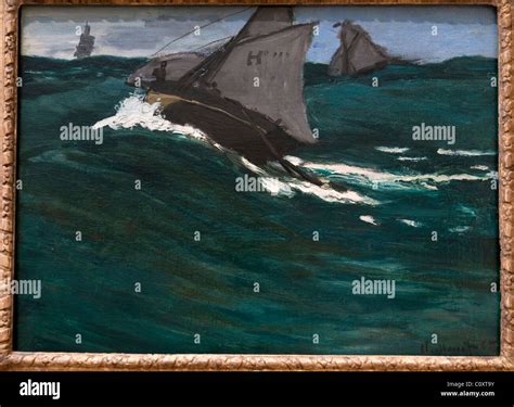 The Green Wave After 1865 By Claude Monet Stock Photo Alamy