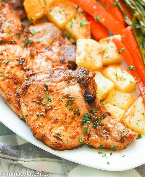 Gently place the pork tenderloin in the hot skillet. 10 Best Healthy Oven Baked Pork Chops Recipes
