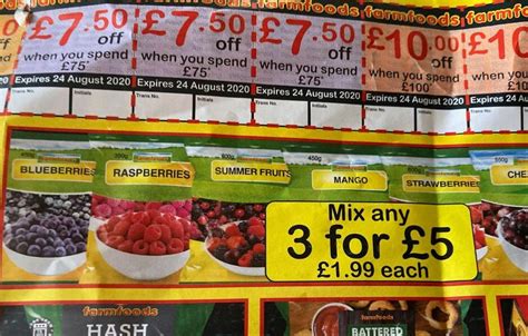 Saving Money With Farmfoods Vouchers Savvy In Somerset