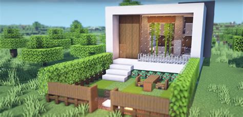 Minecraft Small But Cozy Modern House Ideas And Design
