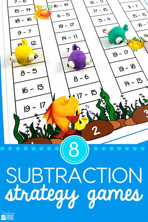 Subtraction Games Help Students Learn The Subtraction Strategies