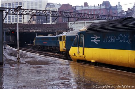 Class 86 50 And Hst At Birmingham New Street In 1985 Flickr