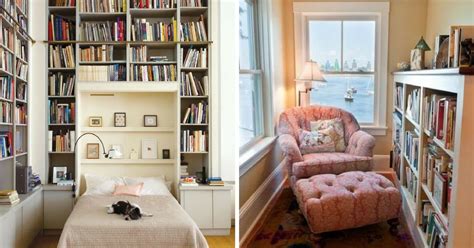 15 Small Home Libraries That Make A Big Impact