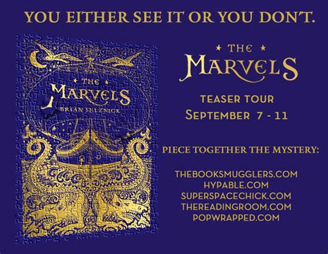 ' illustrations by brian selznick. You Either See It Or You Don't: The Marvels by Brian ...